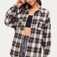 Lapel Long-sleeved Temperament Multicolor Shirt