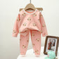 Ensemble de pyjama en coton pour enfants, sous-vêtements pour bébés, vêtements d'intérieur pour garçons, caleçons longs pour filles, haut et bas