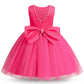Little Girl Western Style Umbrella Princess Dress