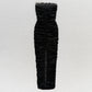 Lace Casual Long Pleated Bandage Sheath Dress
