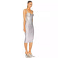 New Silver Fabric Dress Autumn