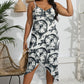 Plus Size Women's Non-positioning Printed One-piece Beach Dress