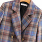 Early Spring European And American Casual All-match Color Grid Blazer