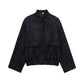 Series Beads Decoration Coat For Women