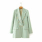 zipper jacket elegant thick warm women's coat
