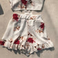 Fashion Printed Camisole Ruffled Shorts Suit Two-Piece