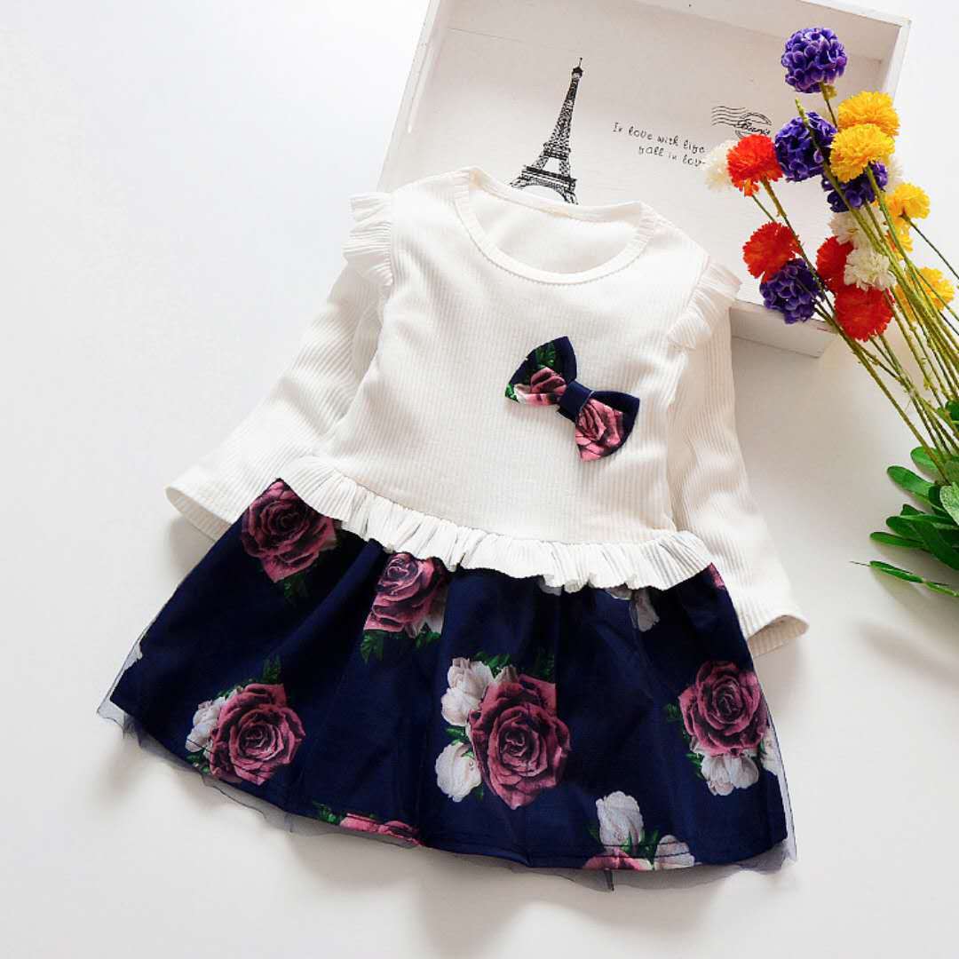 Children's net yarn princess skirt