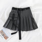 Pleated bust skirt
