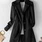 Trench coat women's new spring and autumn coat Korean style slim long