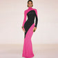 Fashionable And Creative Street-Style Patchwork High-Waist Bodycon Dress For Women