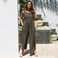 Explosion solid color vest jumpsuit