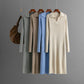 Dress Knitted Solid Color Slim Fit Bottoming Skirt