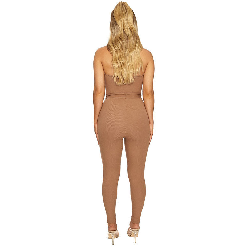 Pantalon de combinaison à bandes de fosse 