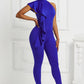 Large swing ruffle jumpsuit