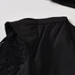 Ensemble deux pièces pour fille, col rond, couleur unie, fermeture éclair, manches longues, bandeau, été 