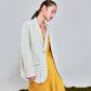Women's solid color niche suit jacket