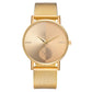 Plastic mesh strap watch