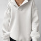 Women's Solid Color Hoodies Long Sleeve Hooded Solid Color Loose Sweater