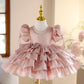 Girl's Light Luxury Minority Princess Piano Performance Costume Western Style