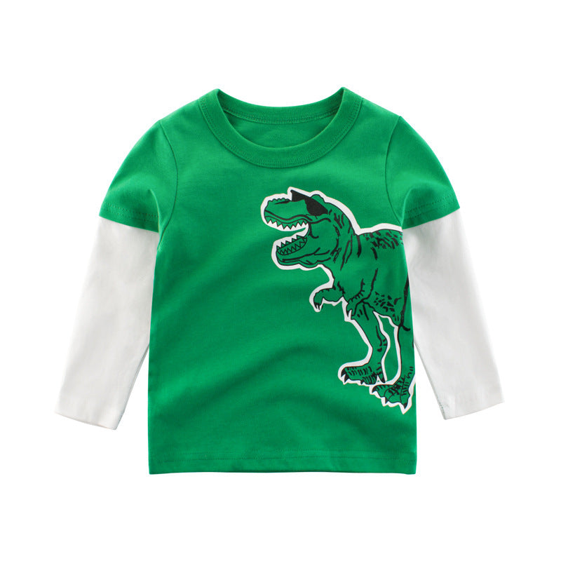 Deux faux t-shirts à manches longues pour enfants