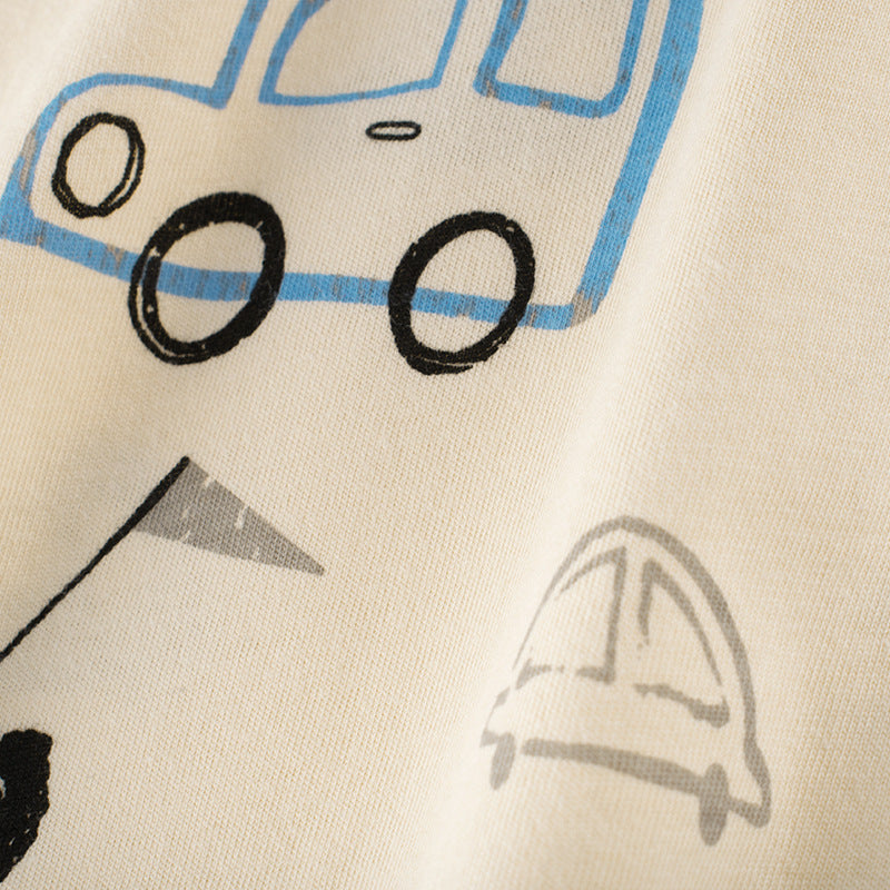 T-shirt à manches courtes pour enfants coréens