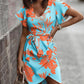 Robe imprimée mi-taille pour l'été