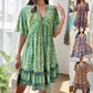 Female Casual Printing Ladies Dress