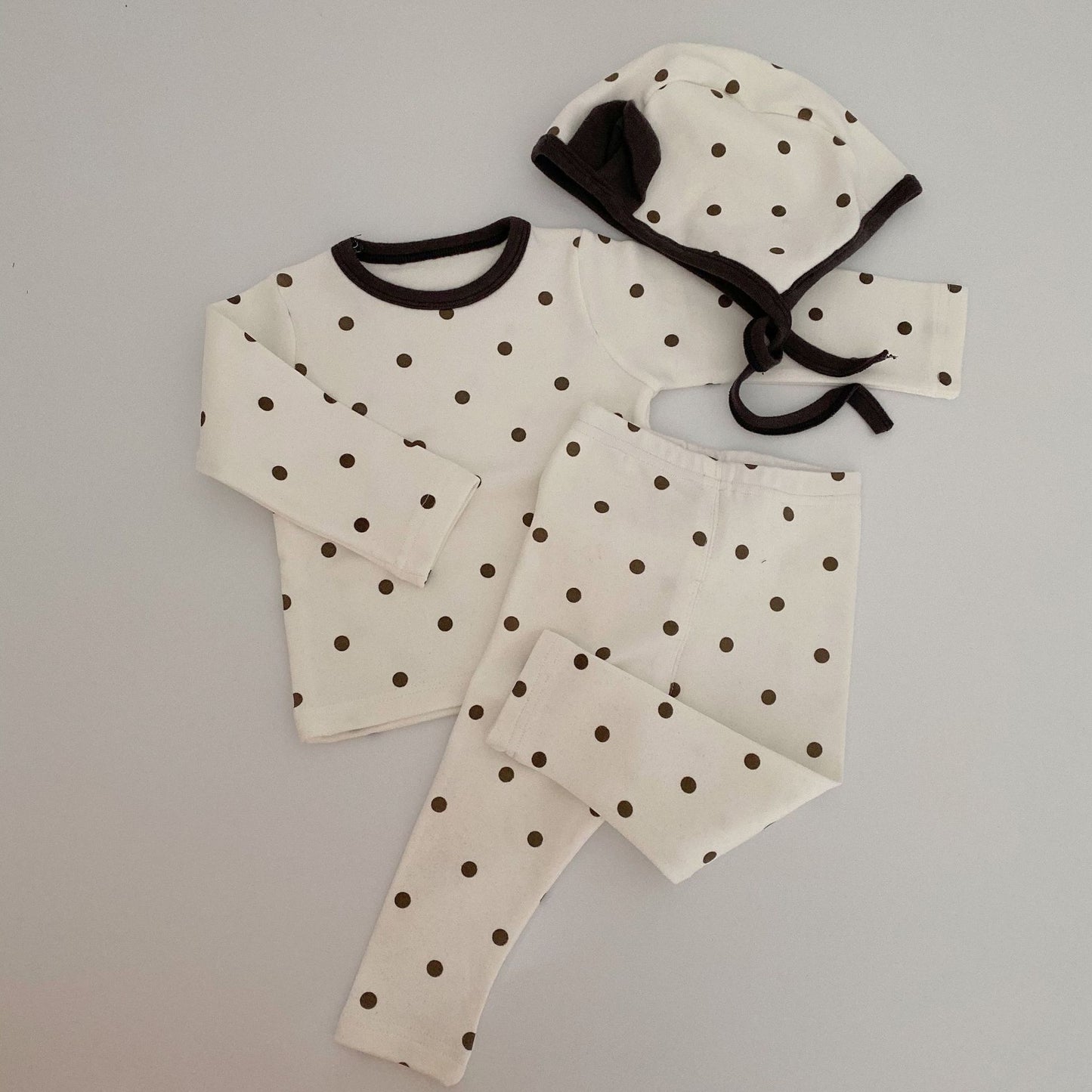 Baby wave three-piece suit