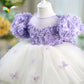 Girls' High-end Host Piano Performance Tulle Skirt Beautiful Light Luxury