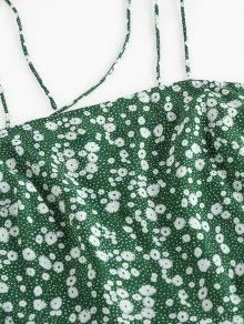 Floral strap dress