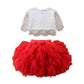Ensemble jupe en maille pour enfant