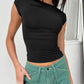 Stylish Backless Nylon Wicking Top