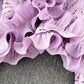 Retro Temperament V-neck Ruffled Lace Top