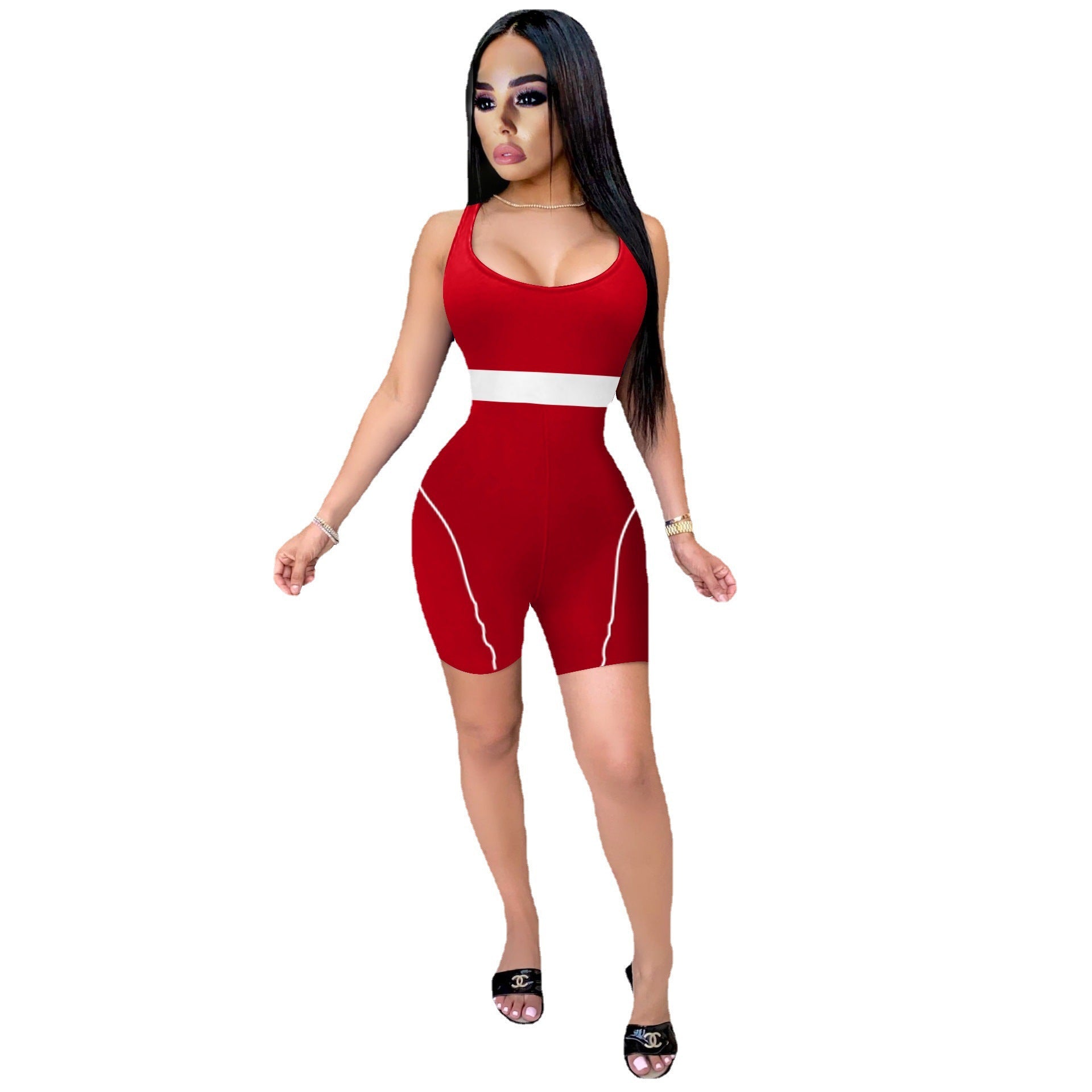 Women's Sports Sling Knit Jumpsuit