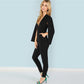 Women's deep V-neck Jumpsuit pants