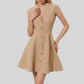 Summer Ribbed Mini Skirt Figure-flattering Bodycon Dress