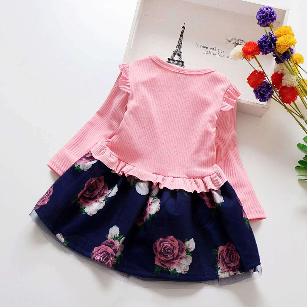 Children's net yarn princess skirt