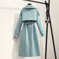 Women's New Small Mid-length Windbreaker Jacket