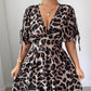 V-neck Long Dress European And American Style