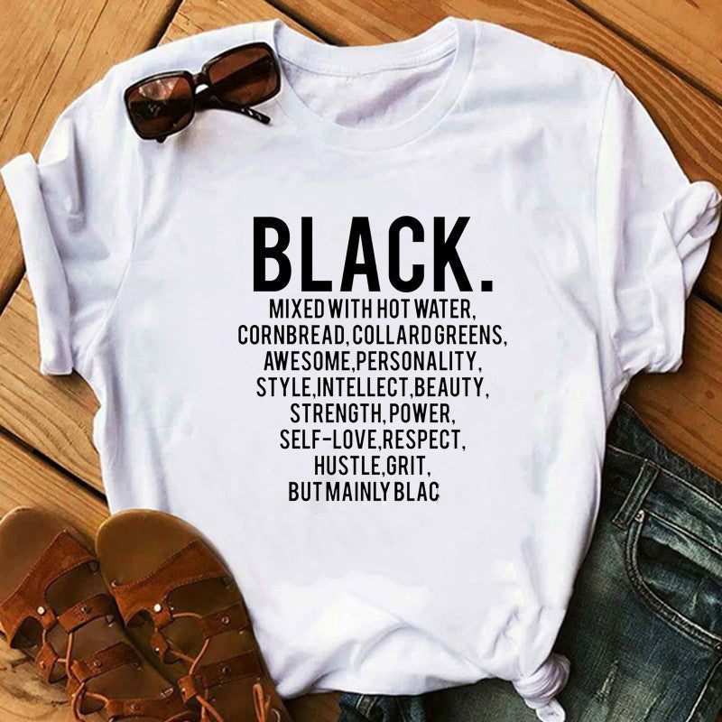 T-shirt décontracté pour femmes, féminisme, Europe et Amérique