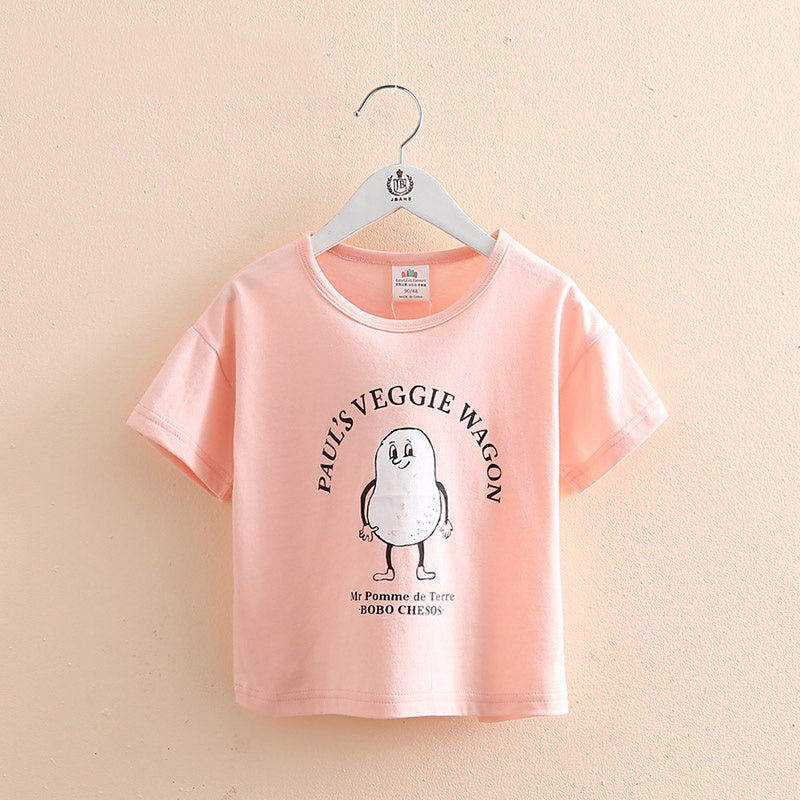 Bébé mignon à manches courtes