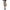 Leopard print floral print high waist stretch slit long A-line skirt