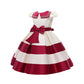 Spliced Airplane Sleeves Baby Piano Show Princess Dress