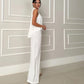Fashion Loose Sleeveless Top Wide-leg Casual Pants Solid Color Two-piece Set