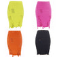 Hole bag hip skirt denim skirt