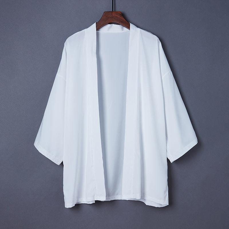 Solid Color Cardigan Summer Shirt For Air Conditioning Room Sun Protection Clothing Tide