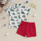 Fashion Summer Boys' Shorts Suit