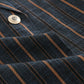Temperament striped small suit suit women