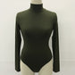 Combinaison slim à manches longues et col haut pour femme, 12 couleurs, la plus vendue, pour l'hiver 