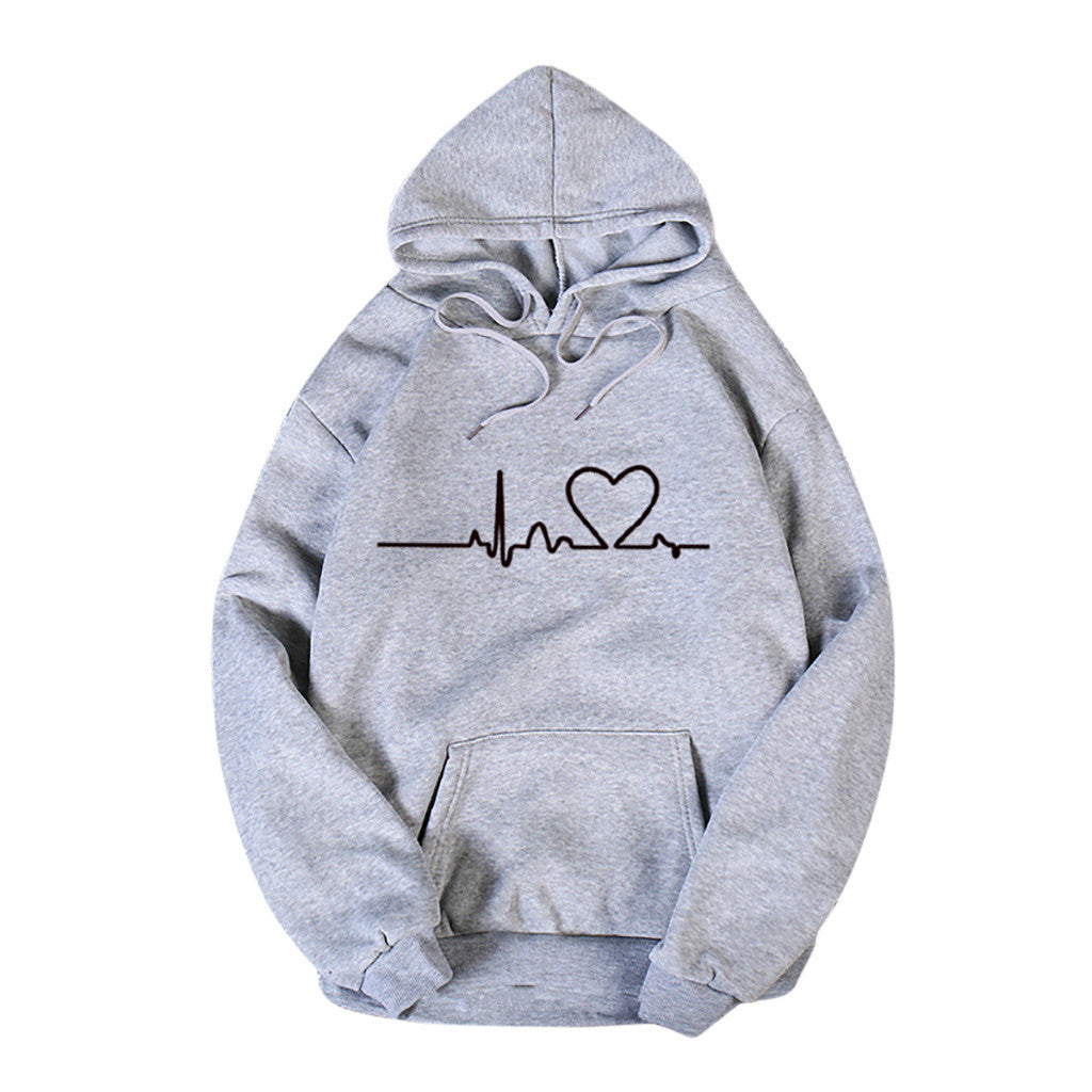 Sweat à capuche décontracté en polaire grande taille pour femme